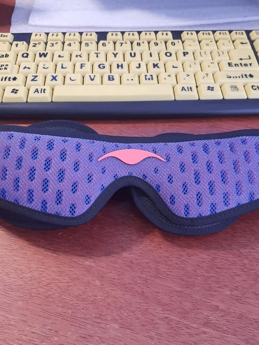 NEW Box ! Manta PRO Sleep Mask Purple / Orange - Picture 2 of 8